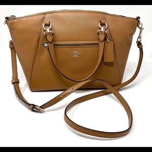 Coach Pebble Prairie Satchel